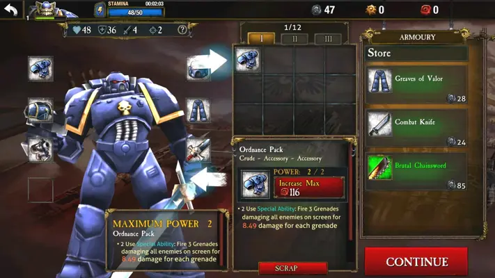 Warhammer 40K Carnage RAMPAGE android App screenshot 1