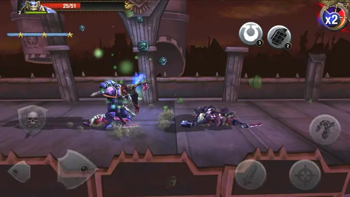 Warhammer 40K Carnage RAMPAGE android App screenshot 3